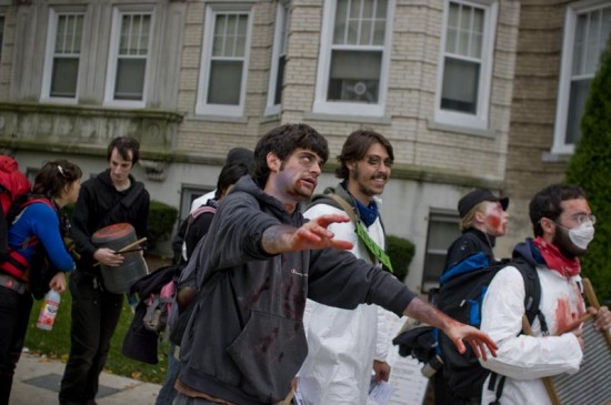Protest Against the BU Bioterror Lab