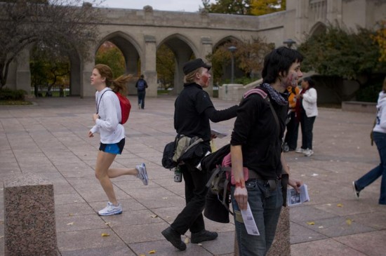 Protest Against the BU Bioterror Lab