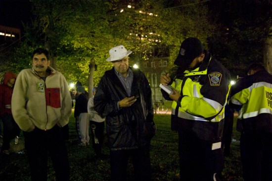 NASA climate change scientist Dr. James Hansen with the Leadership Campaign