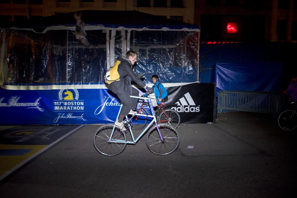 Finish Line of the Boston Marathon