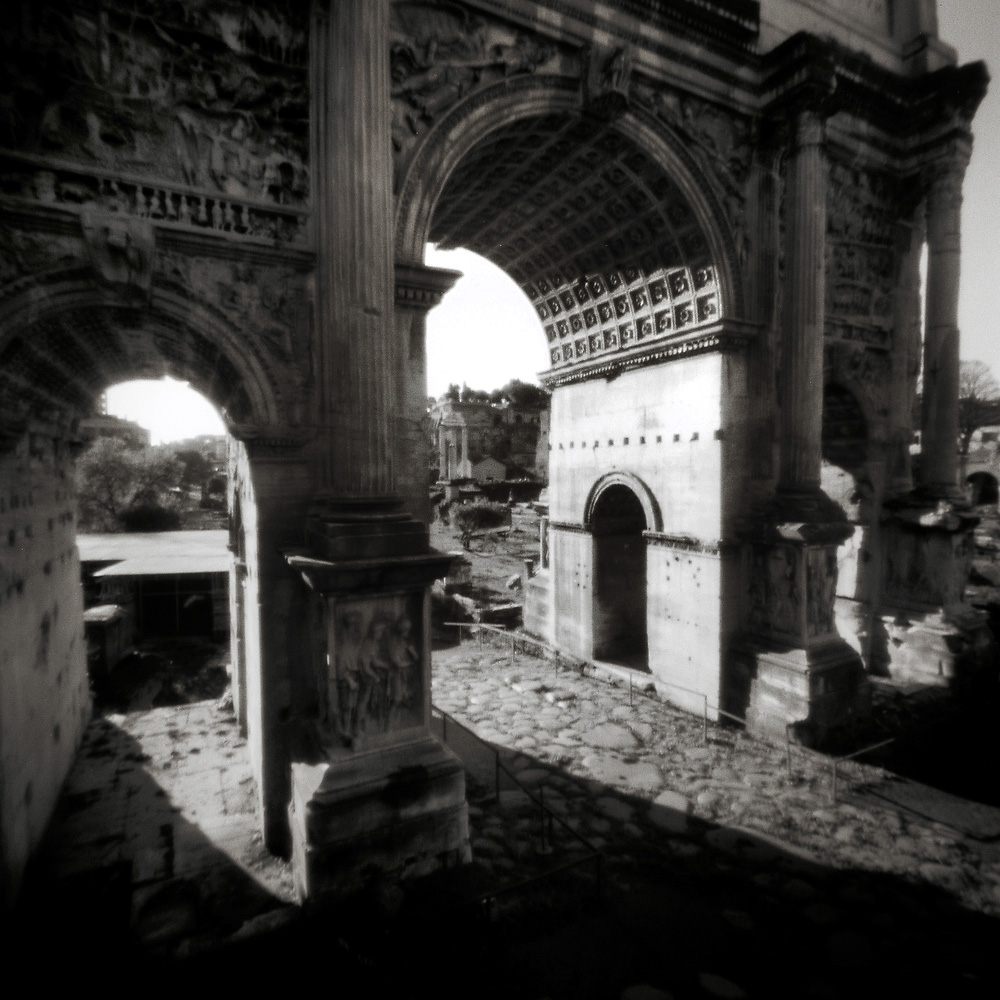Ancient Rome pinhole