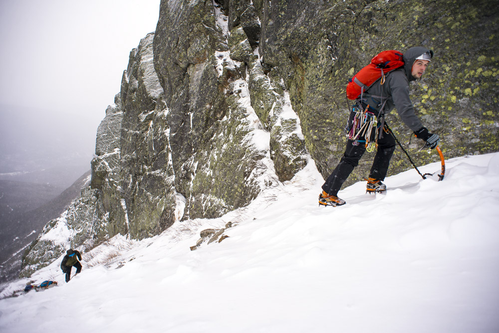 Approaching Central Gully